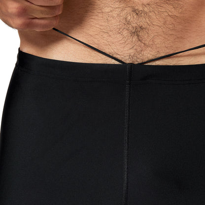 Speedo Mens Sport Logo Jammer - Black/Myan Blue