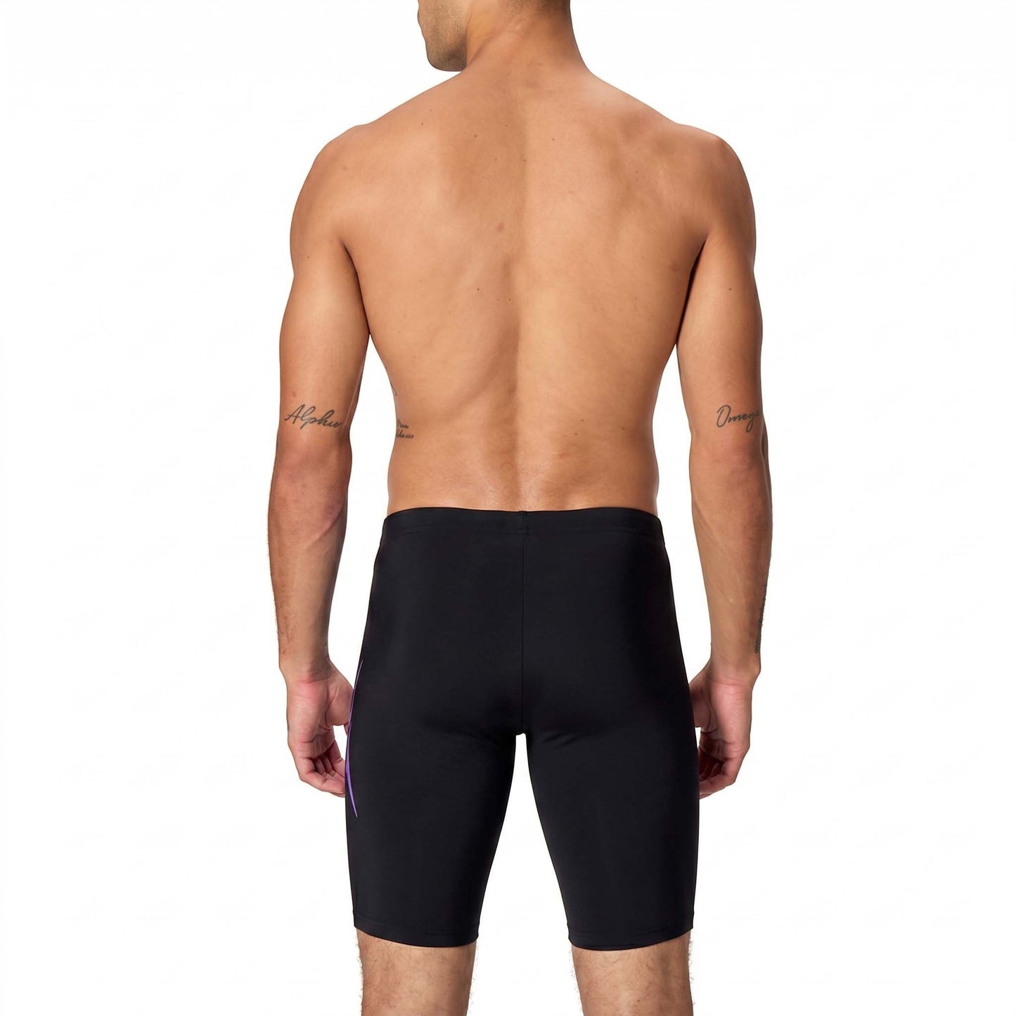 Speedo Mens Sport Logo Jammer - Black