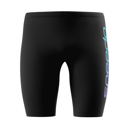 Speedo Mens Sport Logo Jammer - Black