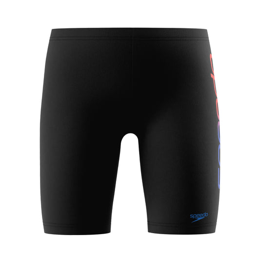 Speedo Junior Boys Sport Logo Jammer - Black
