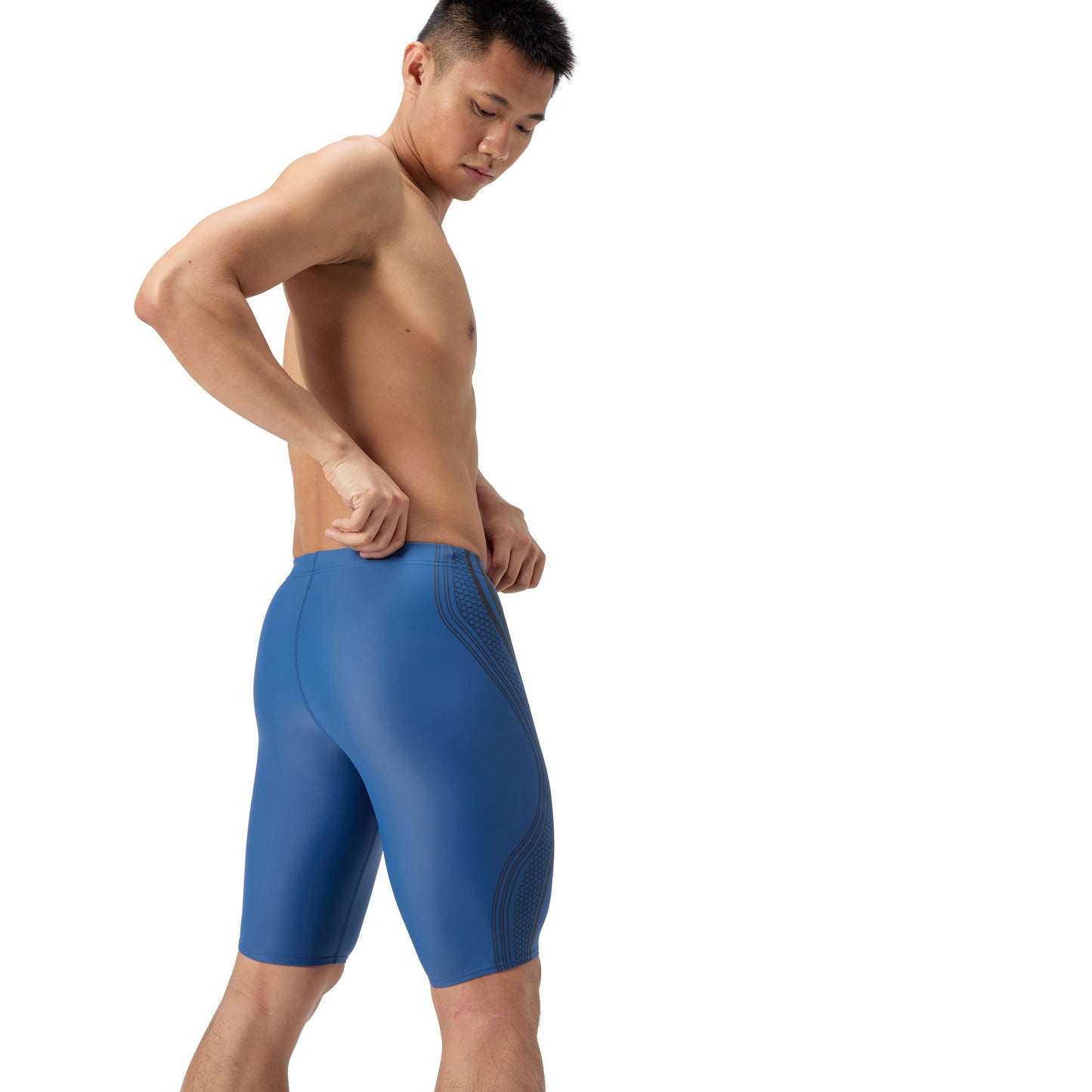 Speedo Mens Printed Movement Jammer - Night