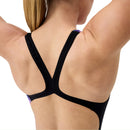 Speedo Womens Placement Printed Powerback One Piece -