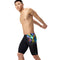 Speedo Boys Placement Printed Jammer - Static Volta-Black