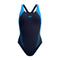Speedo Womens Splice Racerback One piece - Navy/Azure
