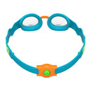 Speedo Infant Spot Swim Goggle 2 - 6 Years - Azure Blue/Fluro Green/Fluro Orange/Clear