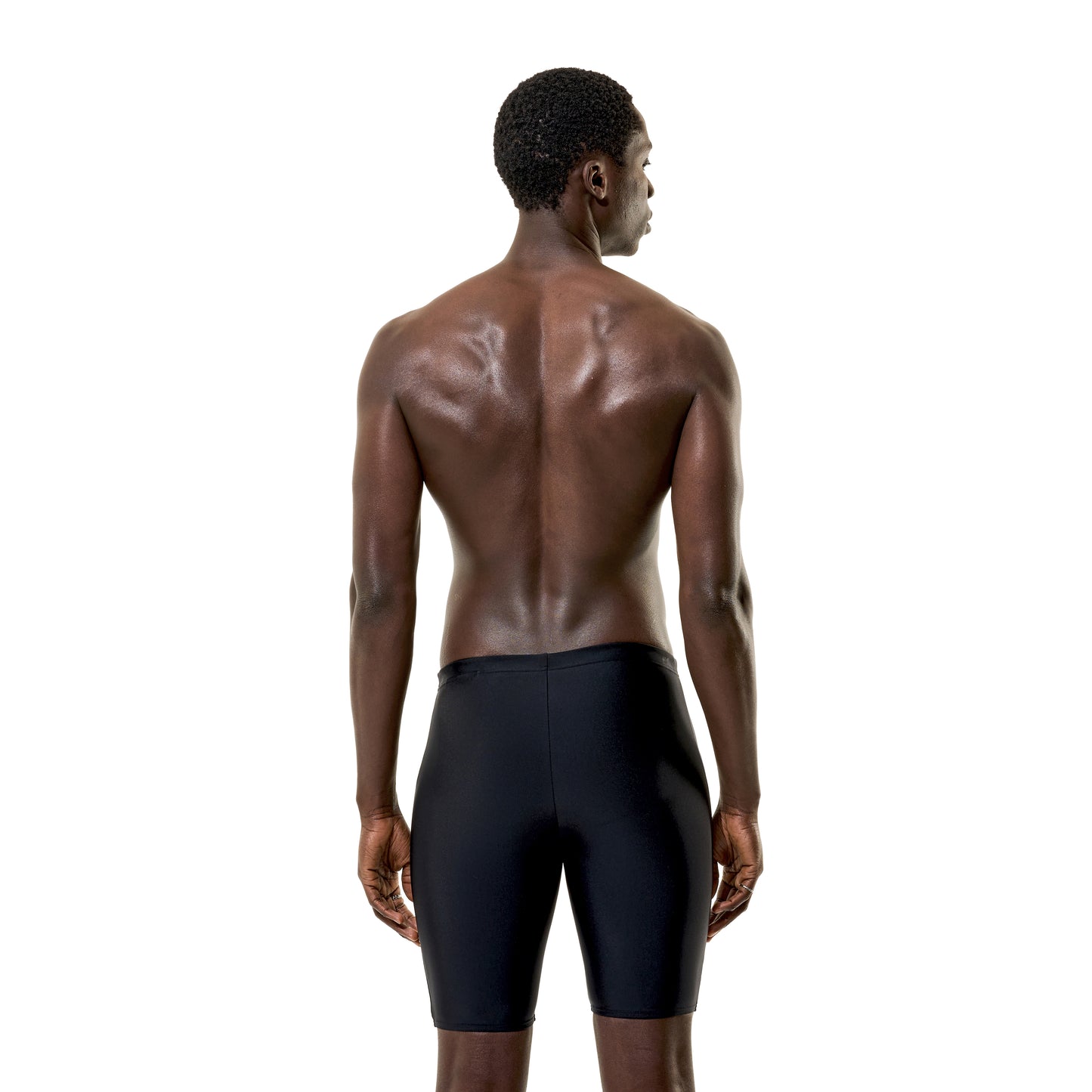 Speedo Mens Medley Logo Jammer - Anthracite/Hyperteal