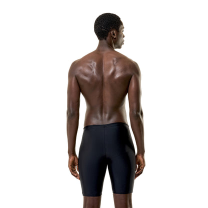 Speedo Mens Medley Logo Jammer - Anthracite/Hyperteal