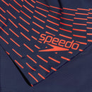 Speedo Mens Medley Logo Jammer - True Navy/ Volcanic Orange