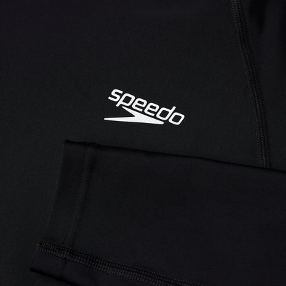 Speedo Mens Long Sleeve Rash Top - Black