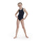 Speedo Girls Eco Endurance+ Medalist One Piece - Navy