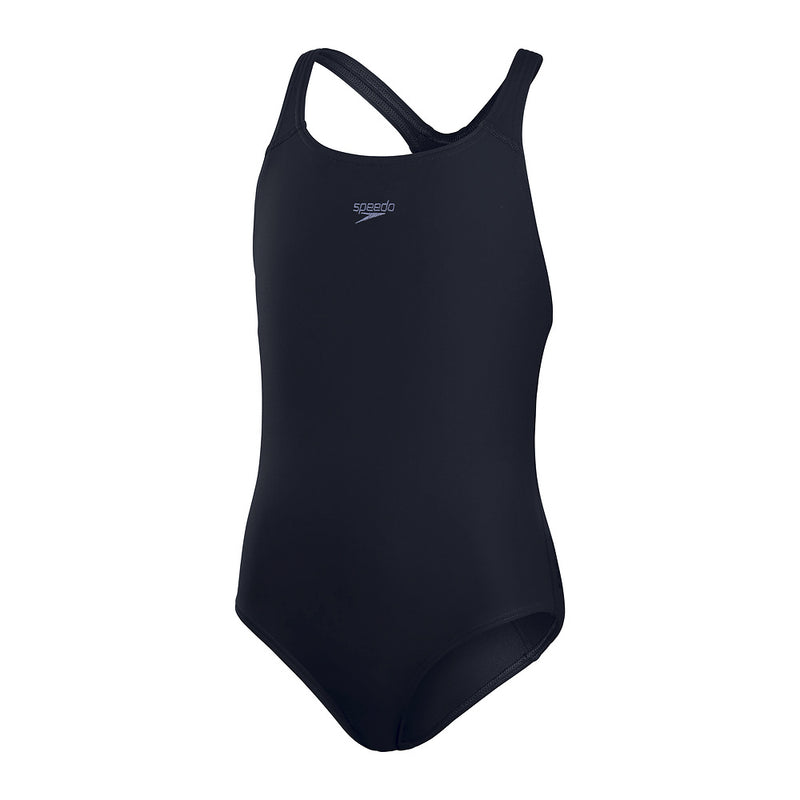 Speedo Girls Eco Endurance+ Medalist One Piece - Navy