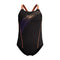 Speedo Girls Medley Logo Medalist One Piece - Bright Peach