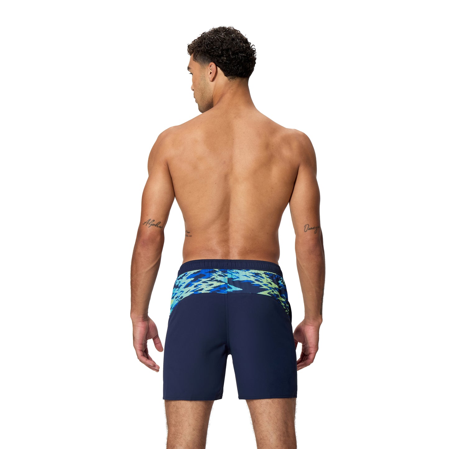 Speedo Mens Xpress Lite 16" Watershort - Navy/Lagoon Blue