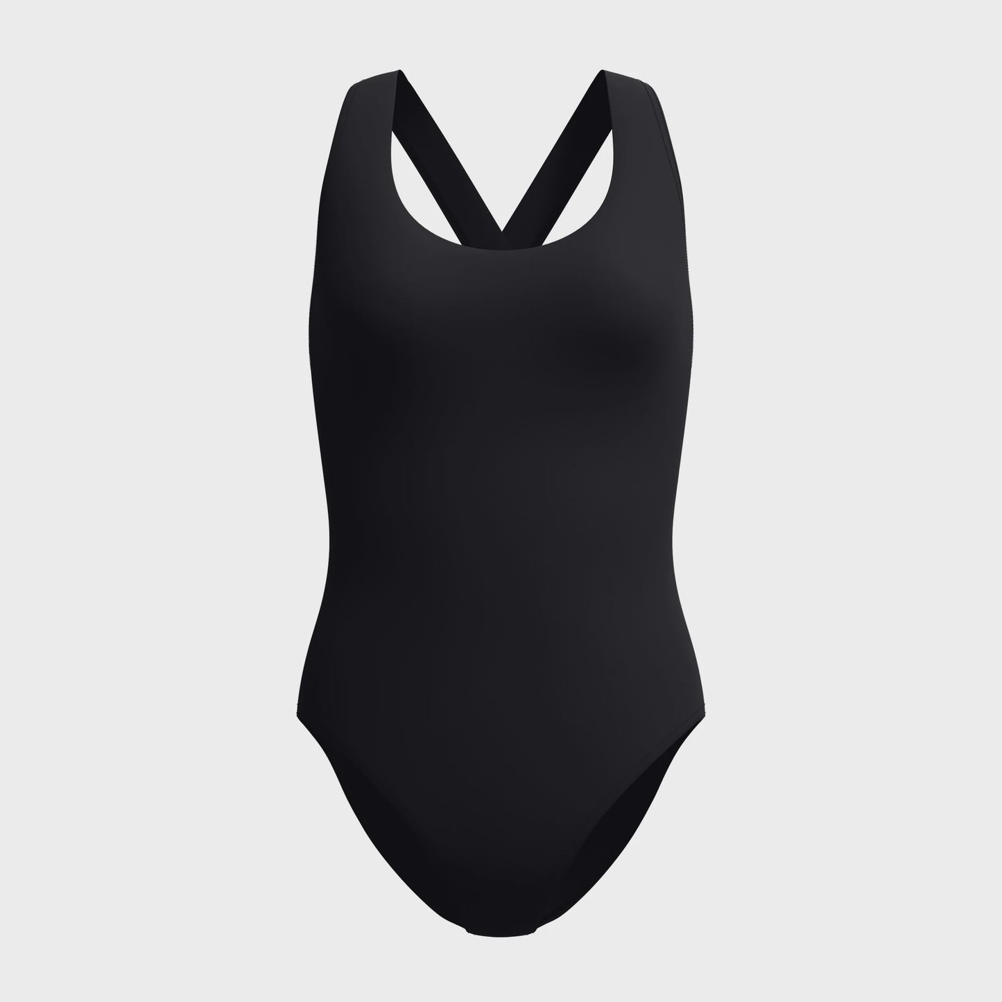 Speedo Womens Scoop Neck One Piece - Black