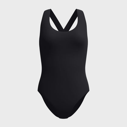 Speedo Womens Scoop Neck One Piece - Black