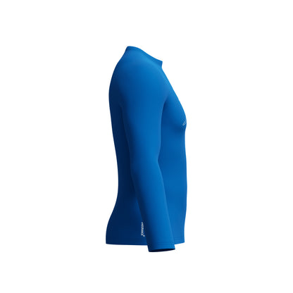 Speedo Mens Endurance+ L/S Logo Rash Guard - Blue