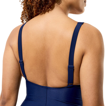 Speedo Womens Quantum Contour One Piece - Peacoat/Lavender