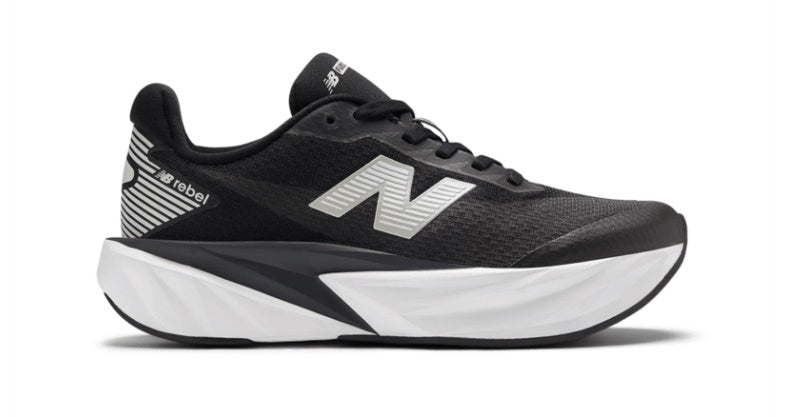 New Balance Kids FuelCell Rebel Lace - Black/White