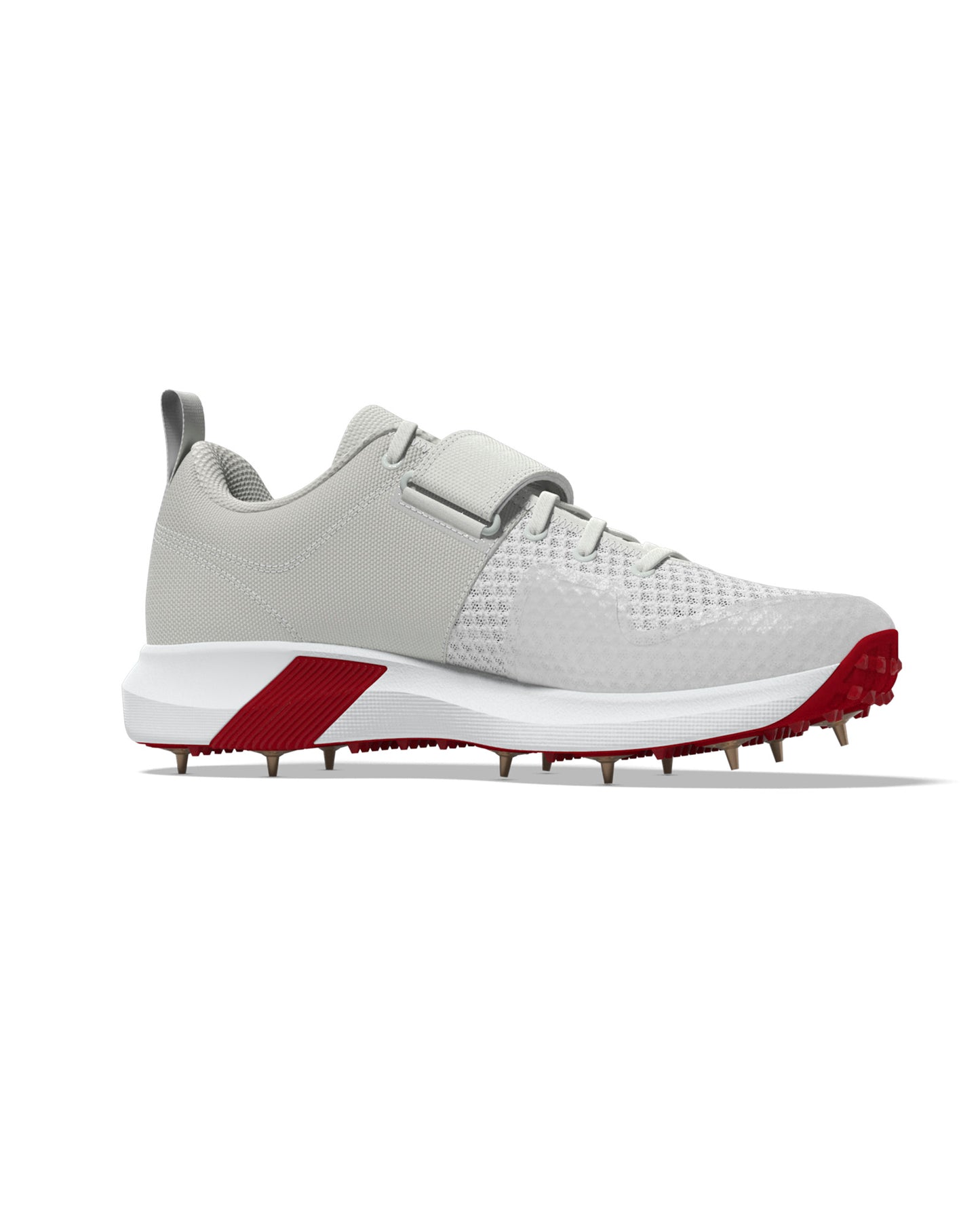 Adidas AdiPower Vector Cricket Shoe White/Gold/Red