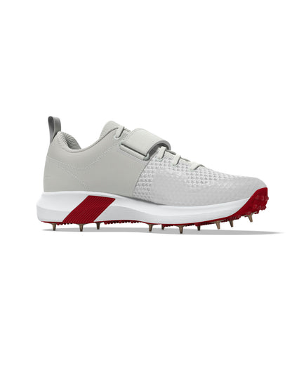 Adidas AdiPower Vector Cricket Shoe White/Gold/Red