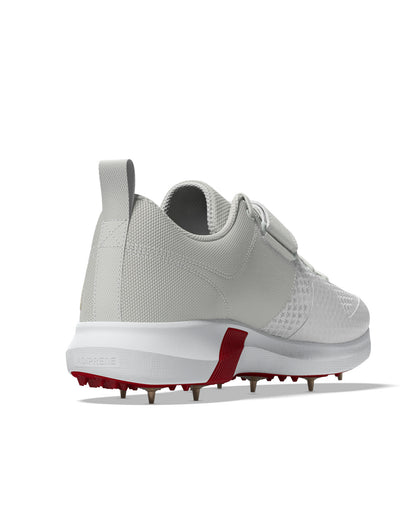 Adidas AdiPower Vector Cricket Shoe White/Gold/Red