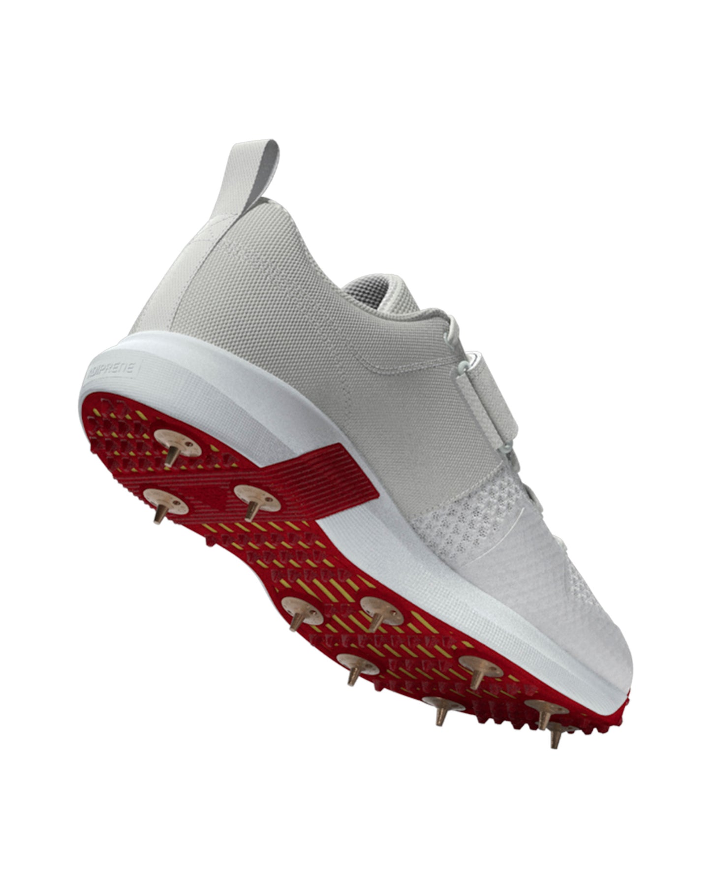Adidas AdiPower Vector Cricket Shoe White/Gold/Red