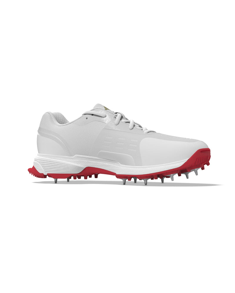 Adidas SL22 YDS Boost Cricket Shoe - White/Gold/Red