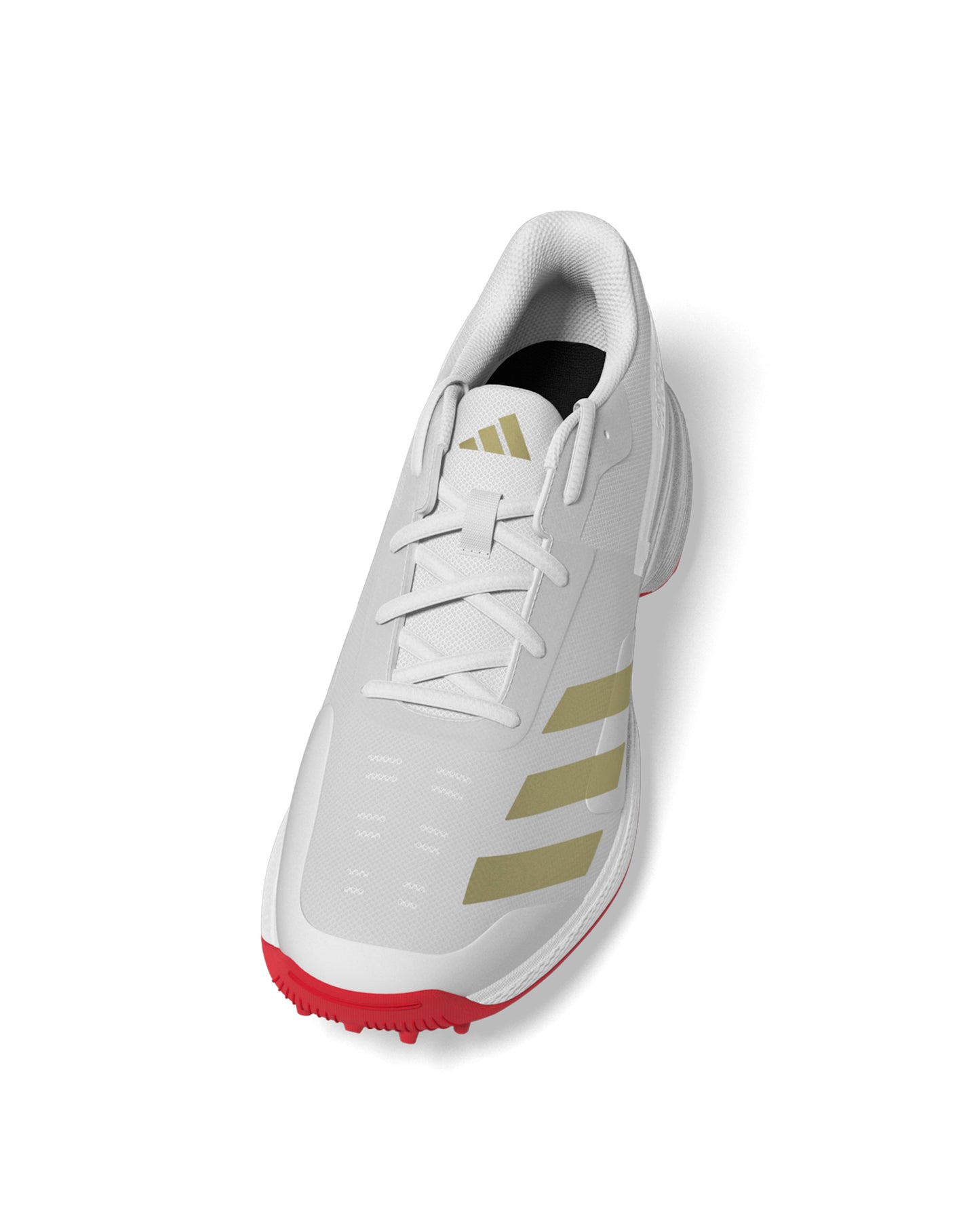 Adidas SL22 YDS Boost Cricket Shoe - White/Gold/Red
