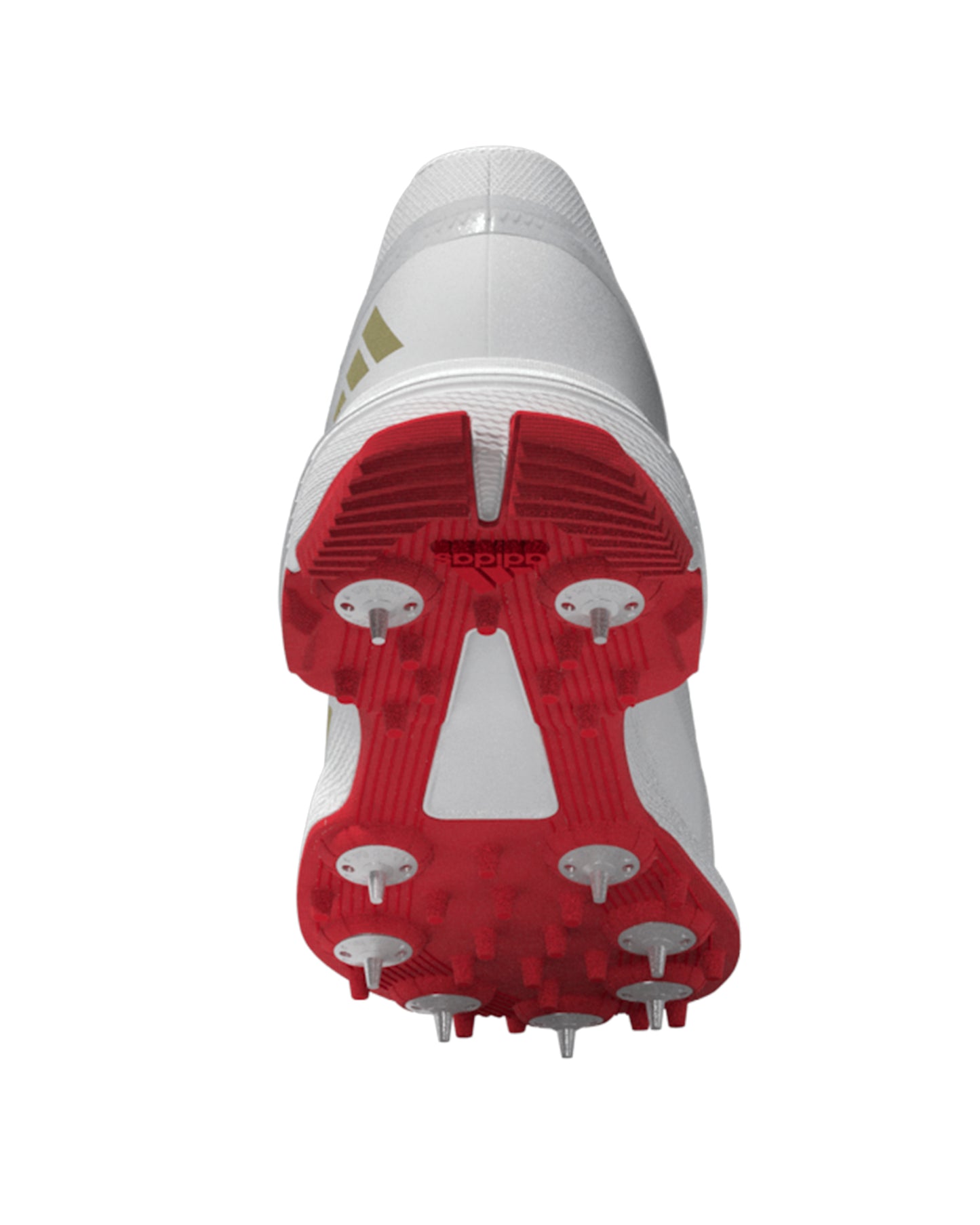 Adidas SL22 YDS Boost Cricket Shoe - White/Gold/Red