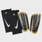 Nike Mercurial Lite Shinguards with Sleeve - Black/Gold