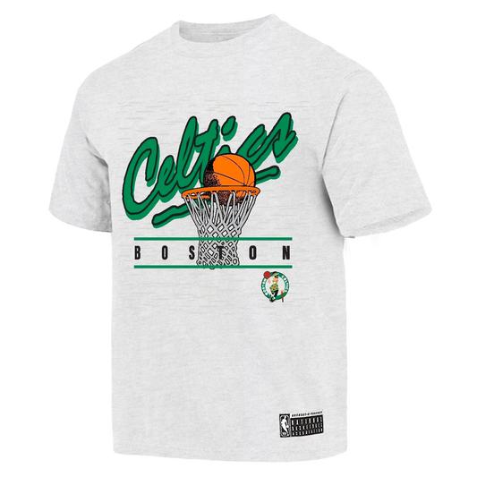 NBA Essentials Boston Celtics Hamilton Vintage Tee - Silver Marle