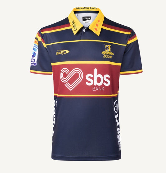 Classic Highlanders Super Rugby 2026 Infant Home Jersey & Shorts
