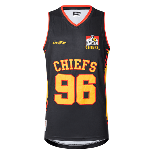 Classis Mens Chiefs Super Rugby Mens Basketball Singlet 2024