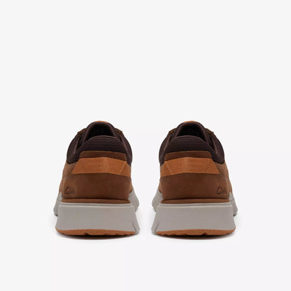 Clarks Mens Cloudsteppers Step365 Plain - Cola Nubuck