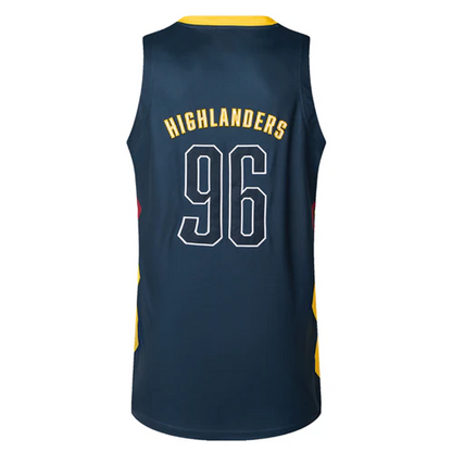 Classic Mens Highlanders Super Rugby Mens Basketball Singlet 2024