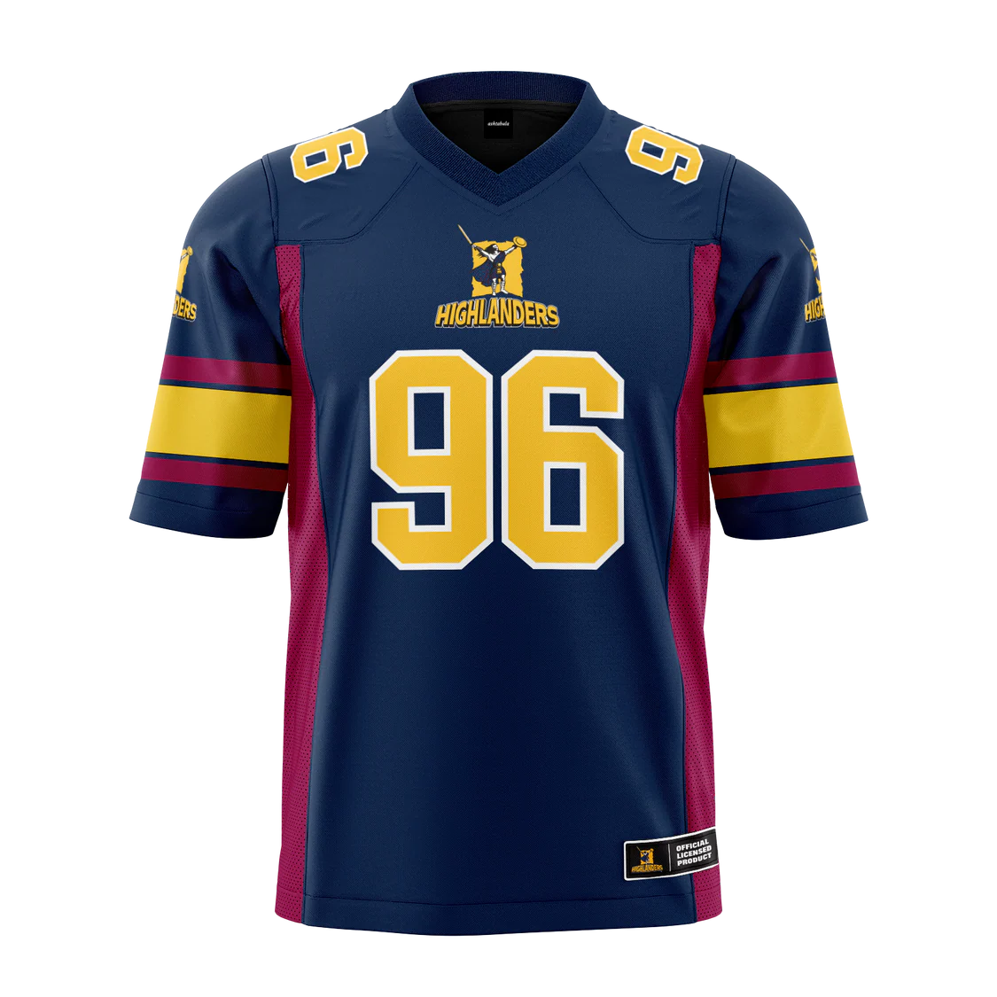 NZ Highlanders 'Touchdown' NFL Supporter Jersey