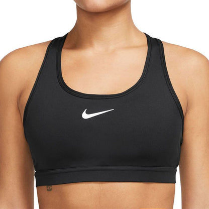 Nike Womens Swoosh Medium Support Sports Bra - Black