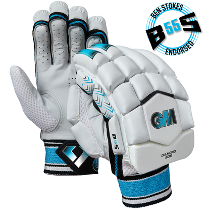Gunn & Moore Diamond 606 Batting Gloves - White