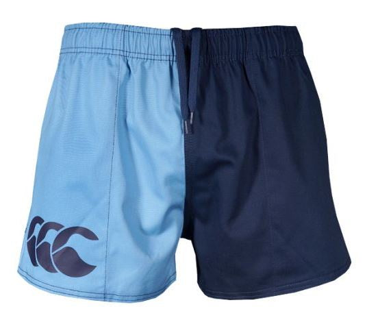 CCC Men's Cotton Twill Harlequin Short With Pocket - Cronulla/Navy