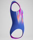 Speedo Girls Hydrasuit - Blue/Pink