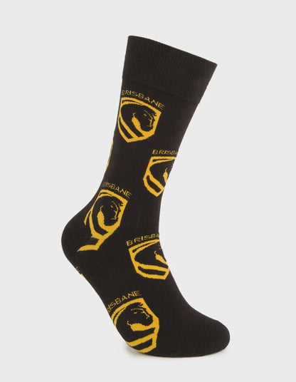 foot-ies socks NRL Brisbane Broncos Organic Cotton Socks