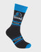 foot-ies socks NRL Gold Coast Titans Stripe Organic Cotton Socks
