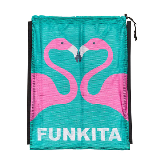 Funkita Mesh Gear Bag - Go Flamingo
