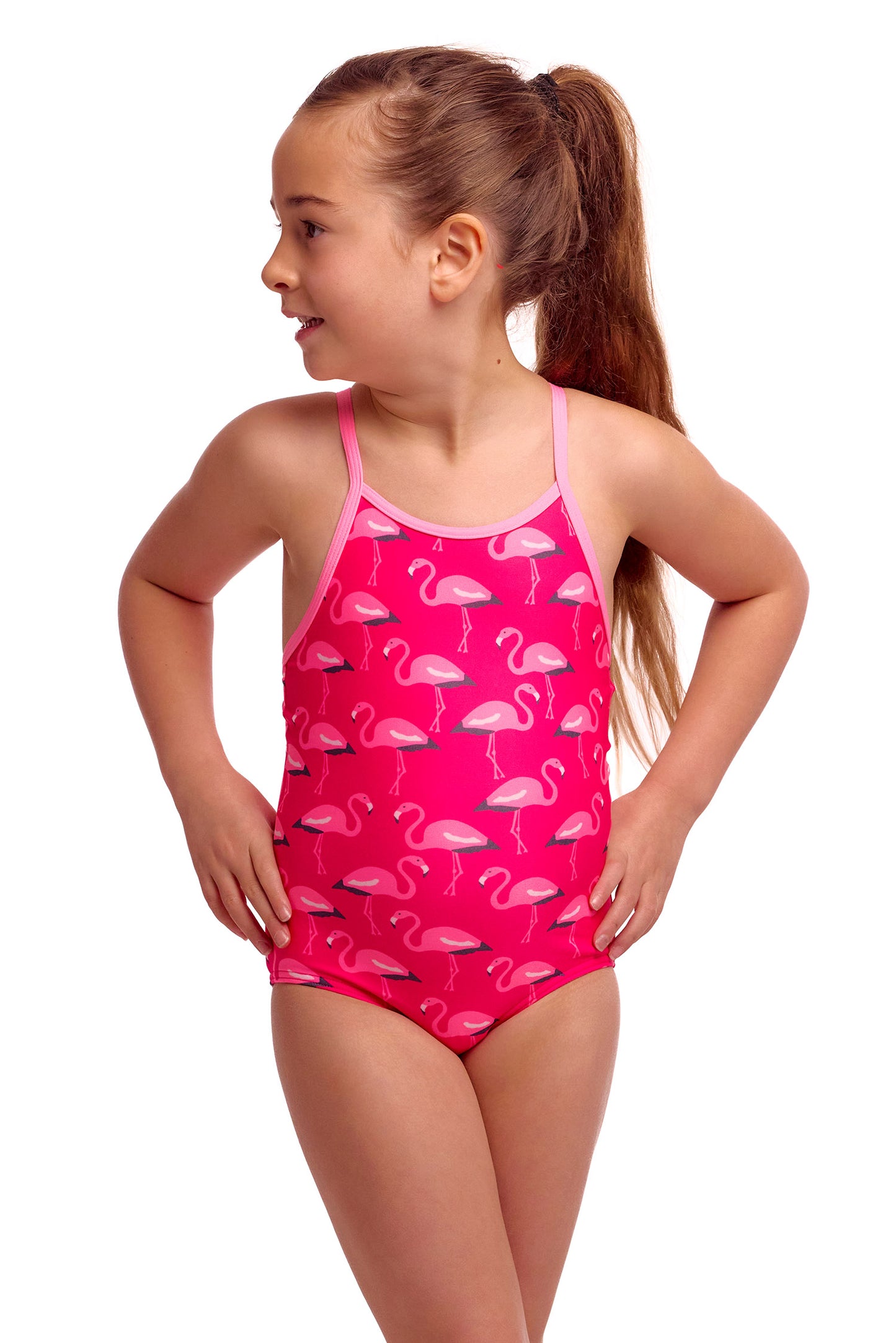 Funkita Toddler Girls Printed One Piece - Flaming Go Gos