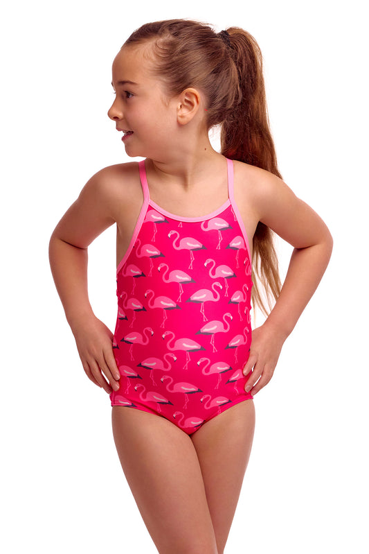 Funkita Toddler Girls Printed One Piece - Flaming Go Gos