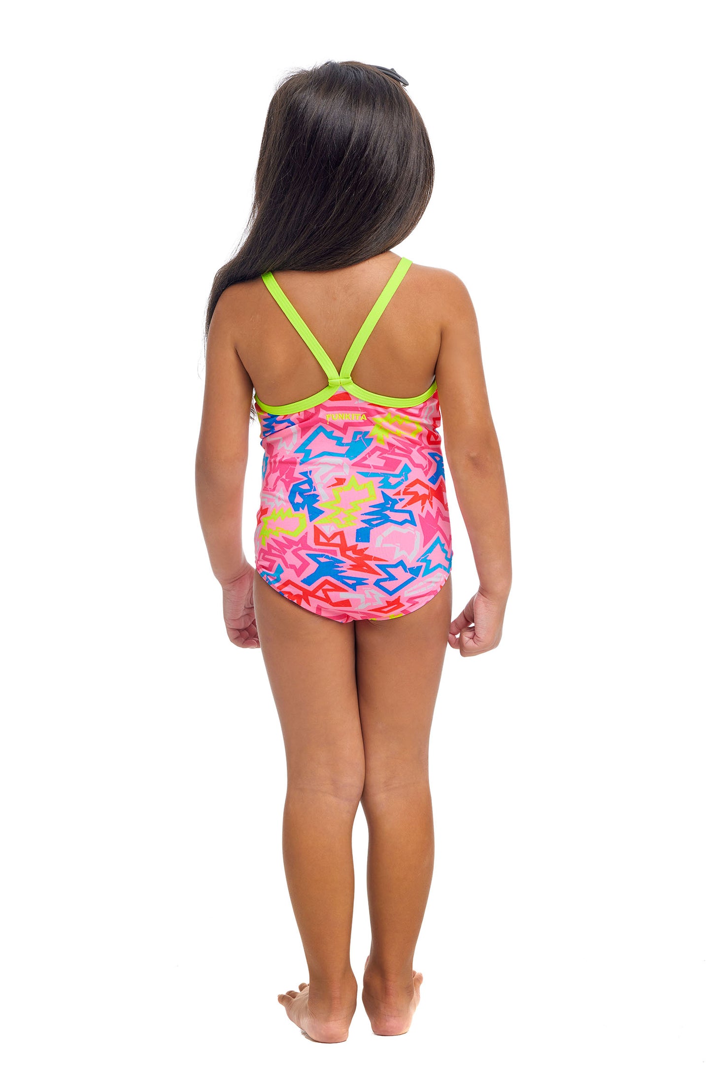 Funkita Toddler Girls Printed One Piece - Rock Star