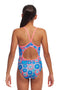 Funkita Girls Diamond Back One Piece - Bundjalung Blue