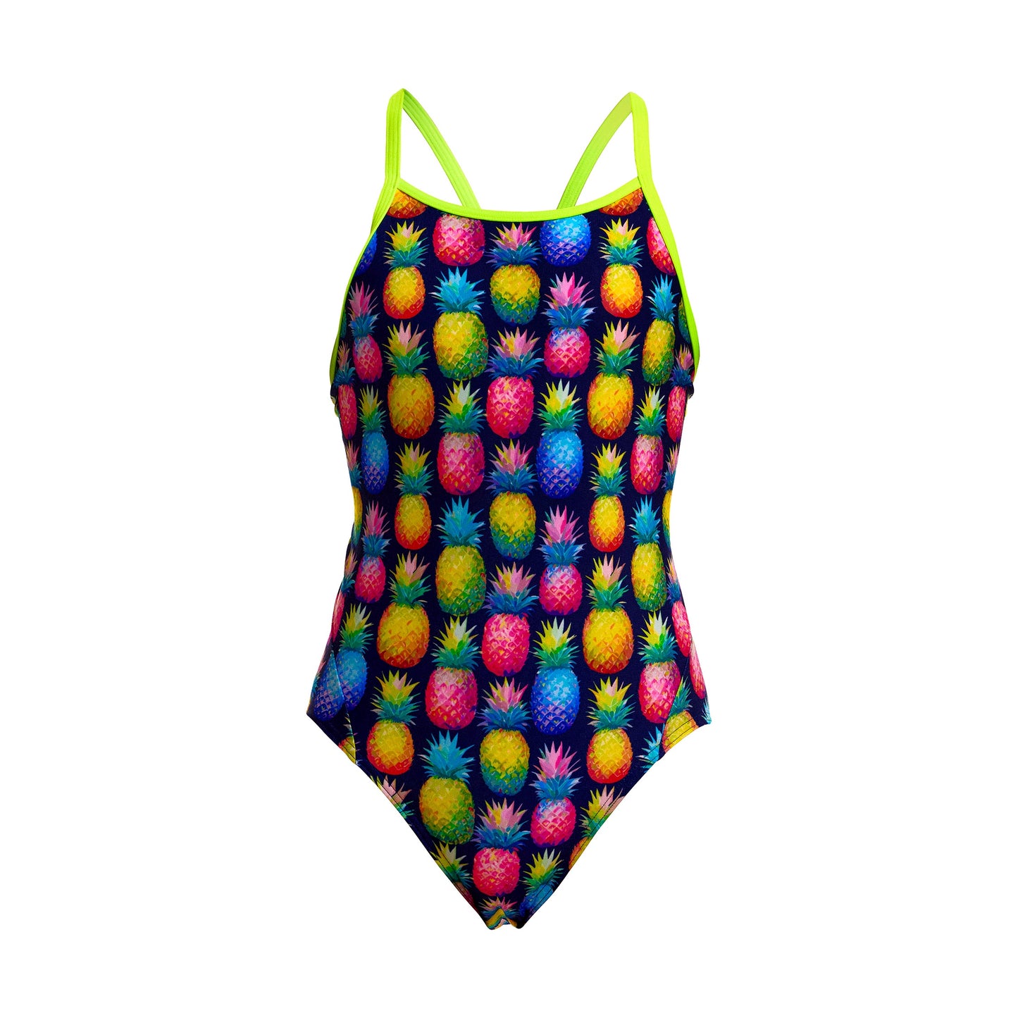 Funkita Girls Diamond Back One Piece - Pine Gap