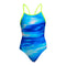 Funkita Girls Diamond Back One Piece - Sea Breeze