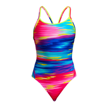 Funkita Womens Diamond Back One Piece - Lost Ocean